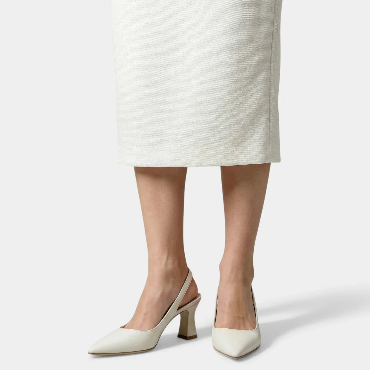 Zapatos de Tacón Mujer Efecto Piel