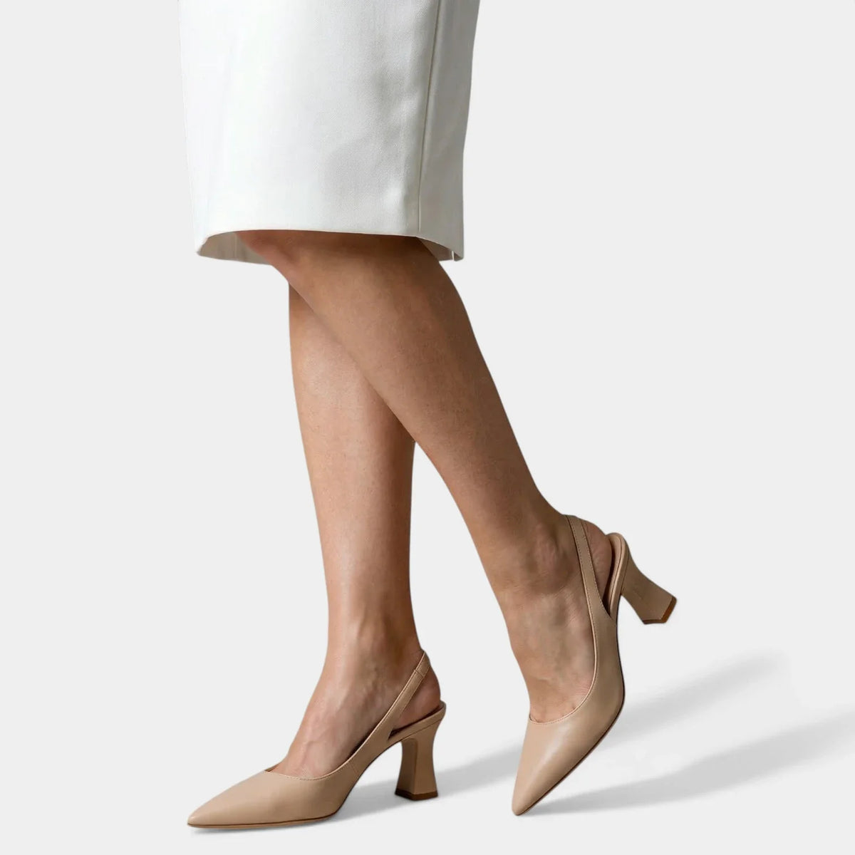 Zapatos de Tacón Mujer Efecto Piel