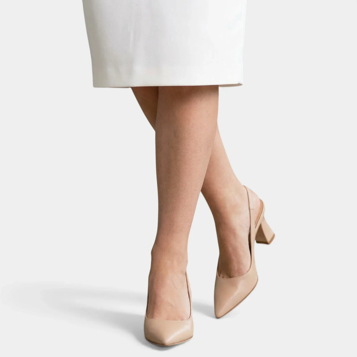 Zapatos de Tacón Mujer Efecto Piel