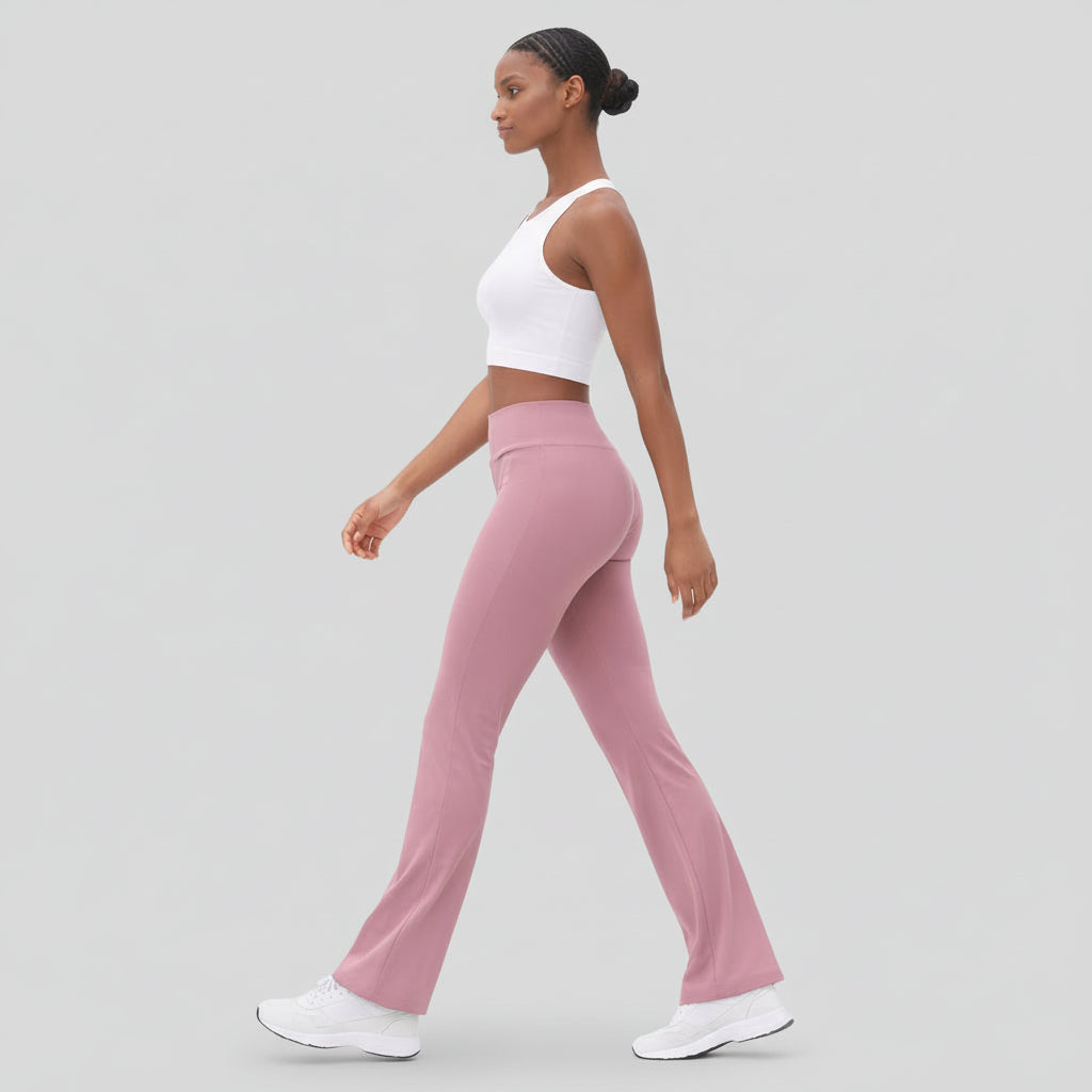 Legging Mujer Tiro Alto Acampanado