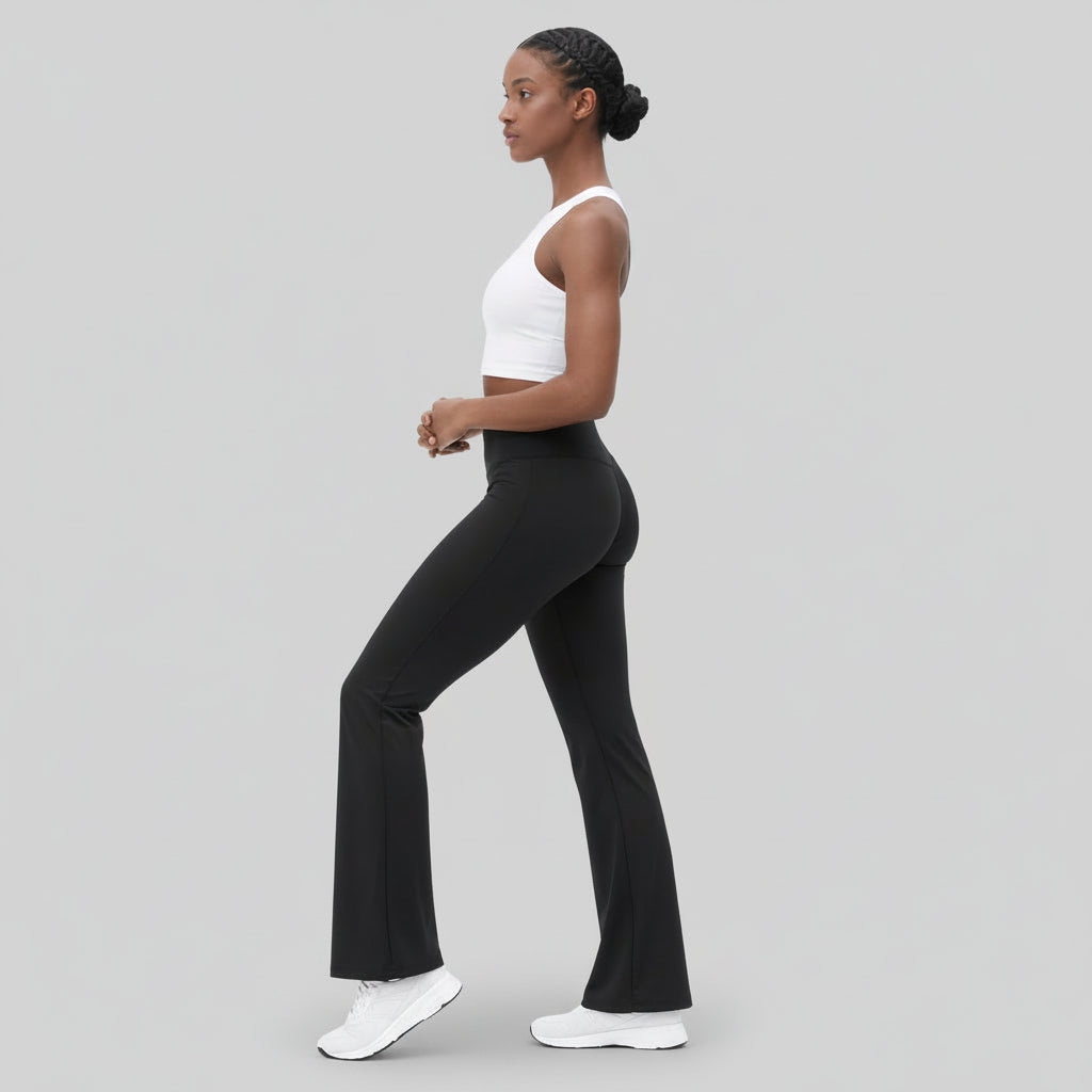 Legging Mujer Tiro Alto Acampanado