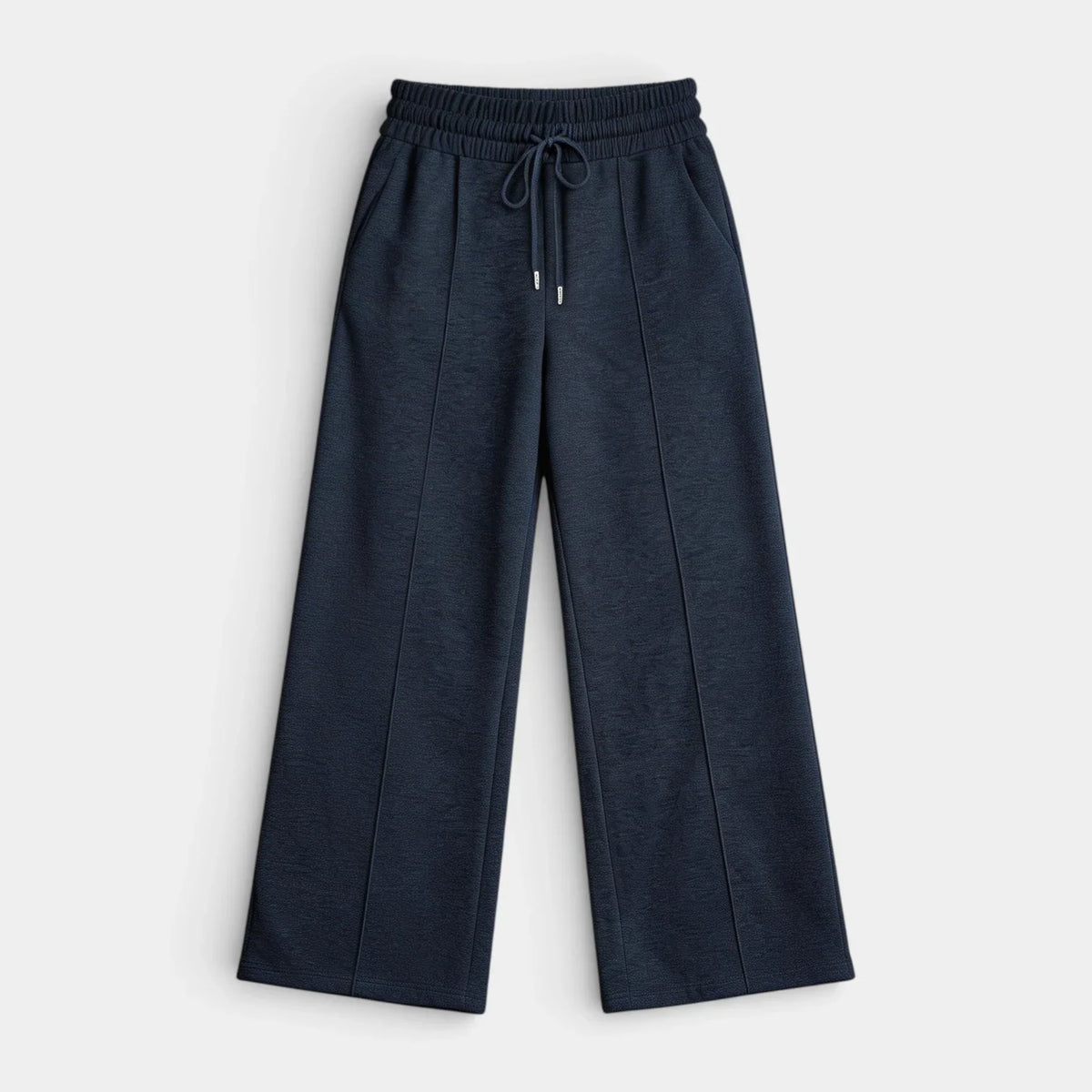 Pantalón Ancho Mujer Lino Cordón