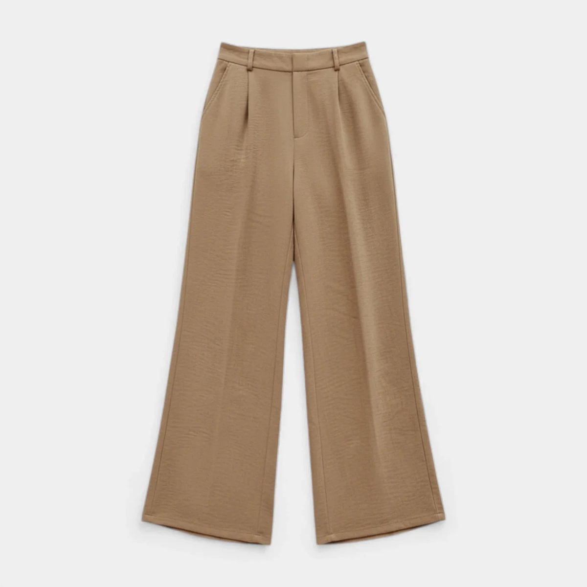Pantalón Ancho Mujer Tiro Alto Pinzas