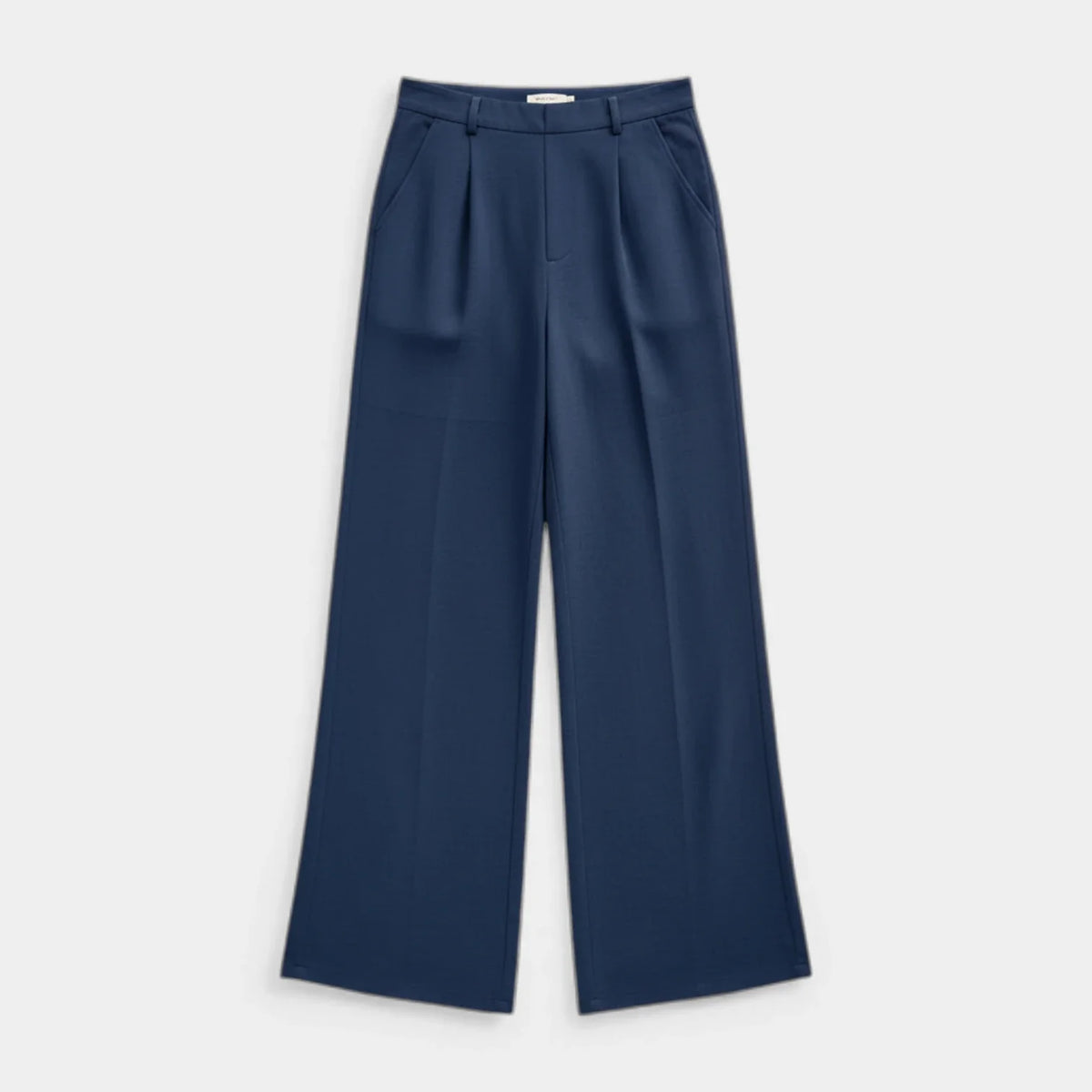 Pantalón Ancho Mujer Tiro Alto Pinzas