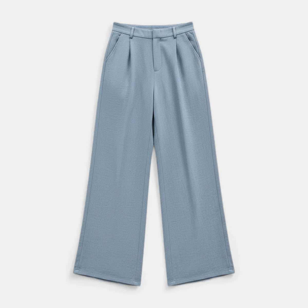 Pantalón Ancho Mujer Tiro Alto Pinzas