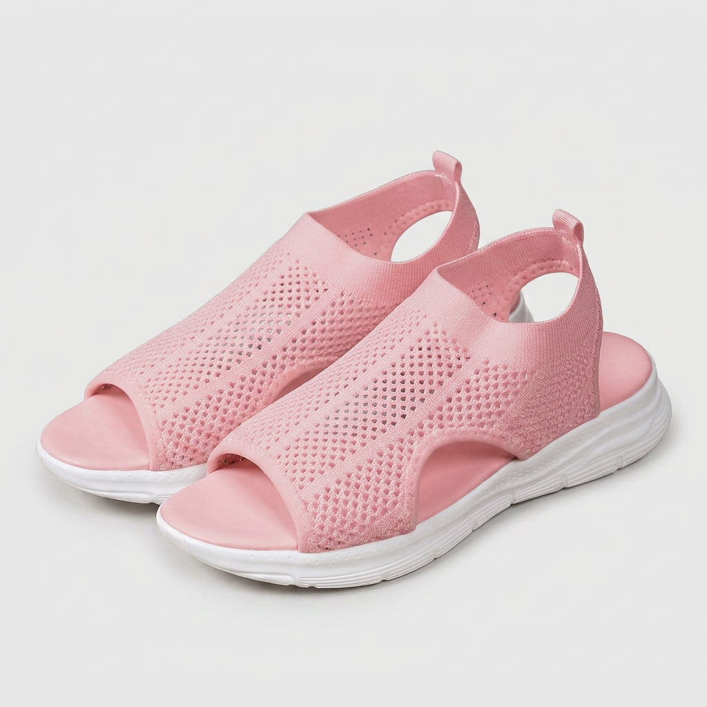 Sandalias Mujer Suela Gruesa Ajustable