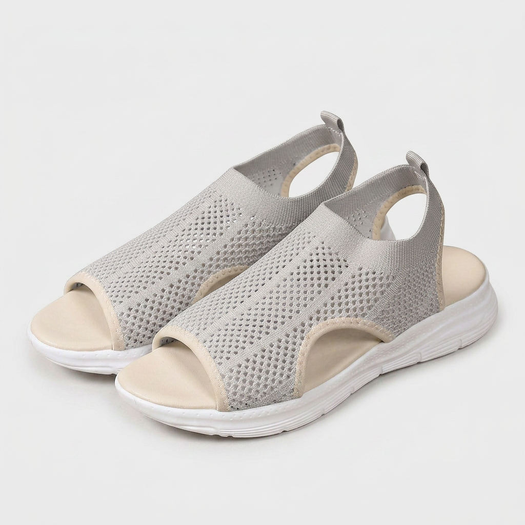Sandalias Mujer Suela Gruesa Ajustable