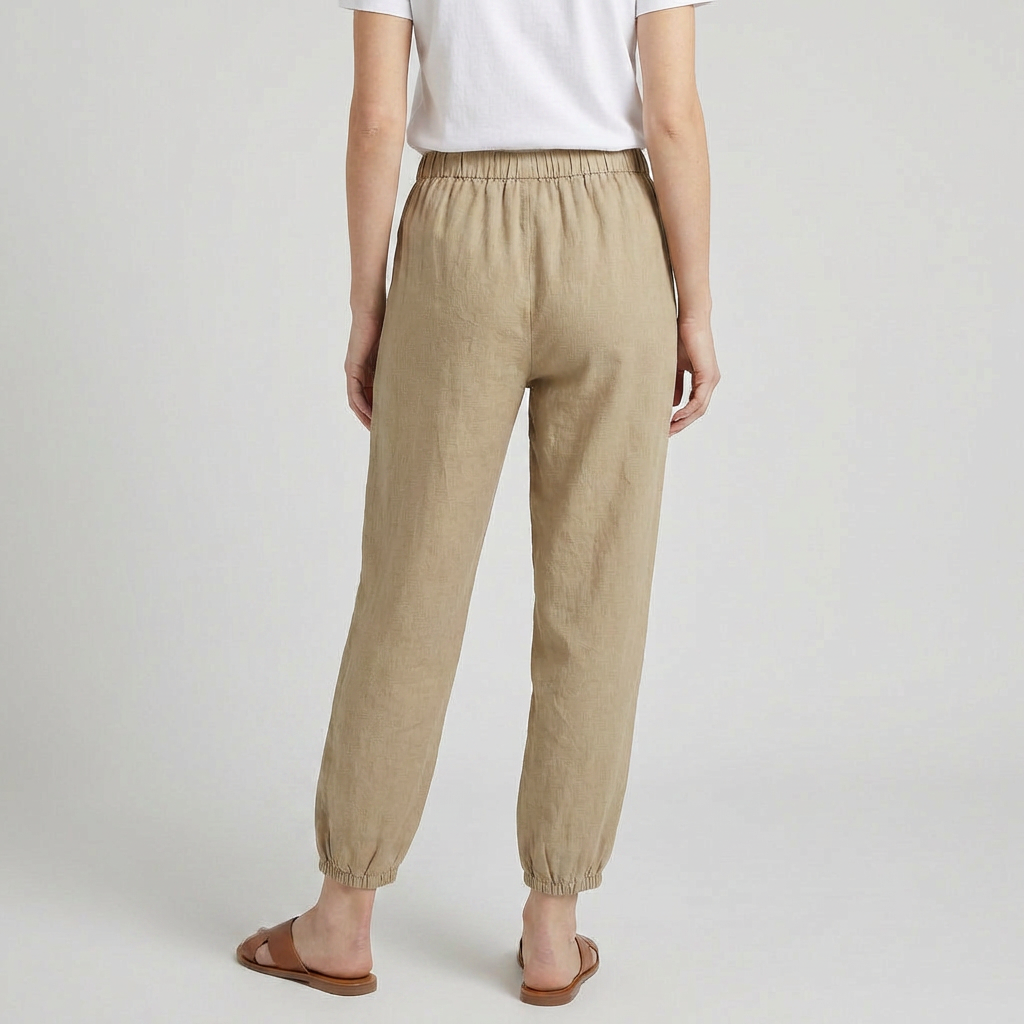Pantalón Mujer Tiro Alto Cómodo