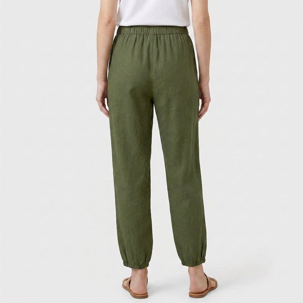 Pantalón Mujer Tiro Alto Cómodo