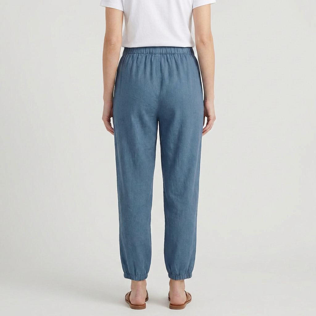 Pantalón Mujer Tiro Alto Cómodo