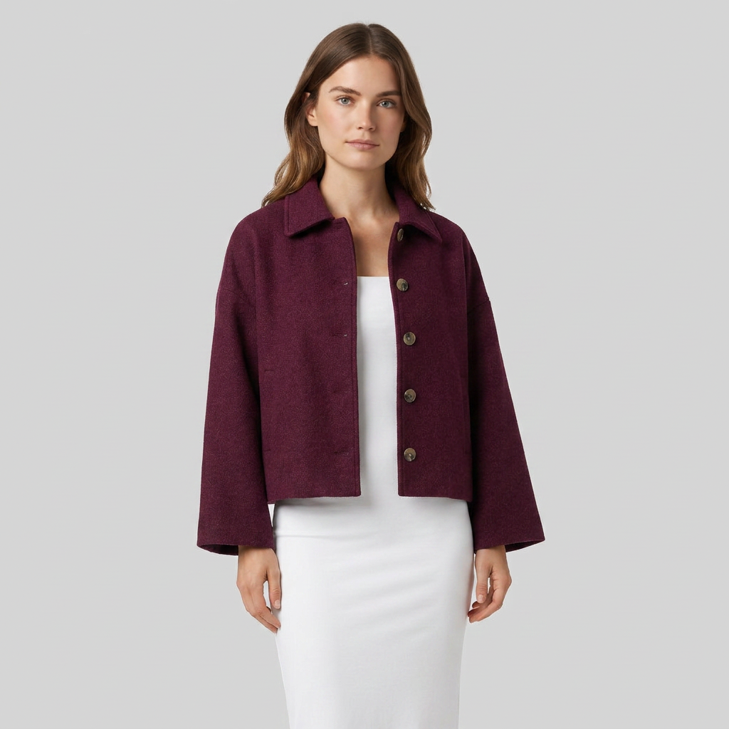 Cazadora Mujer Oversize Manga Larga Urbana