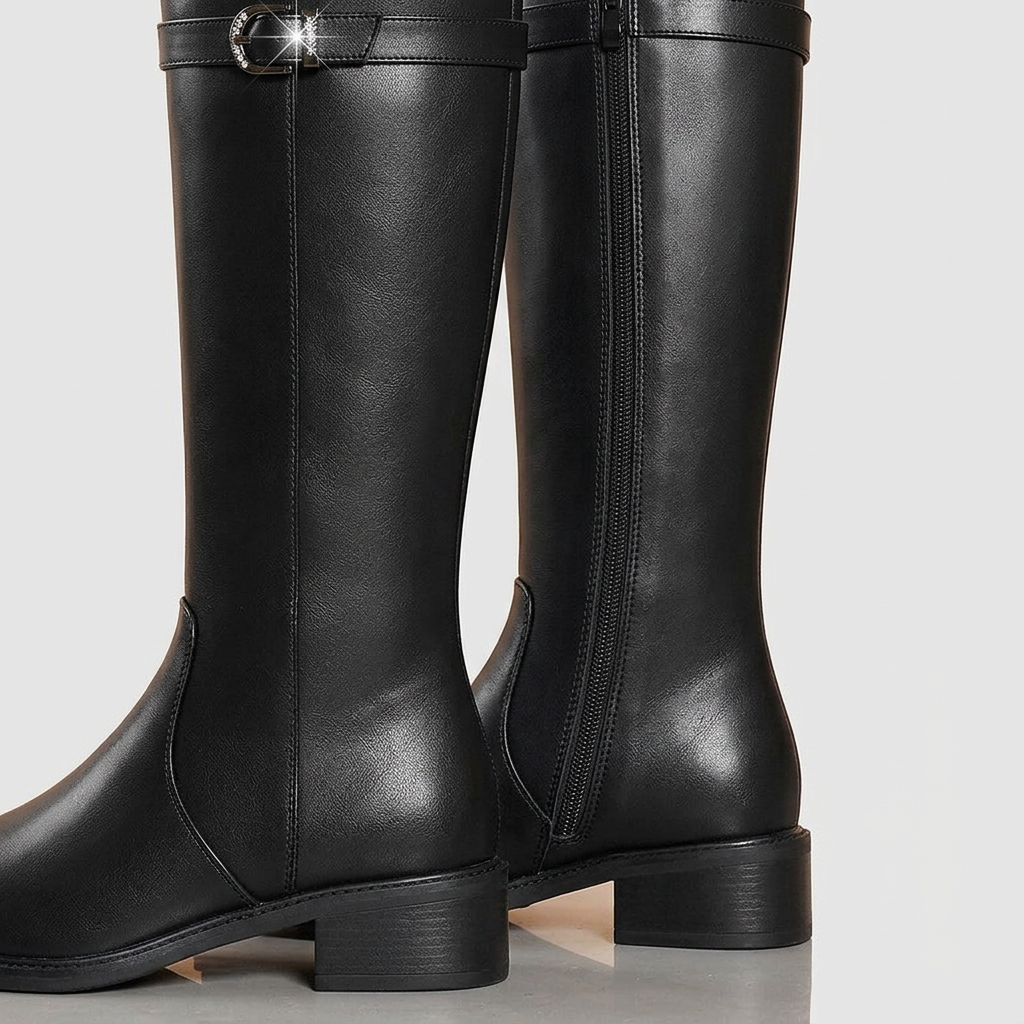 Botas Altas Mujer Ecuestre Metal