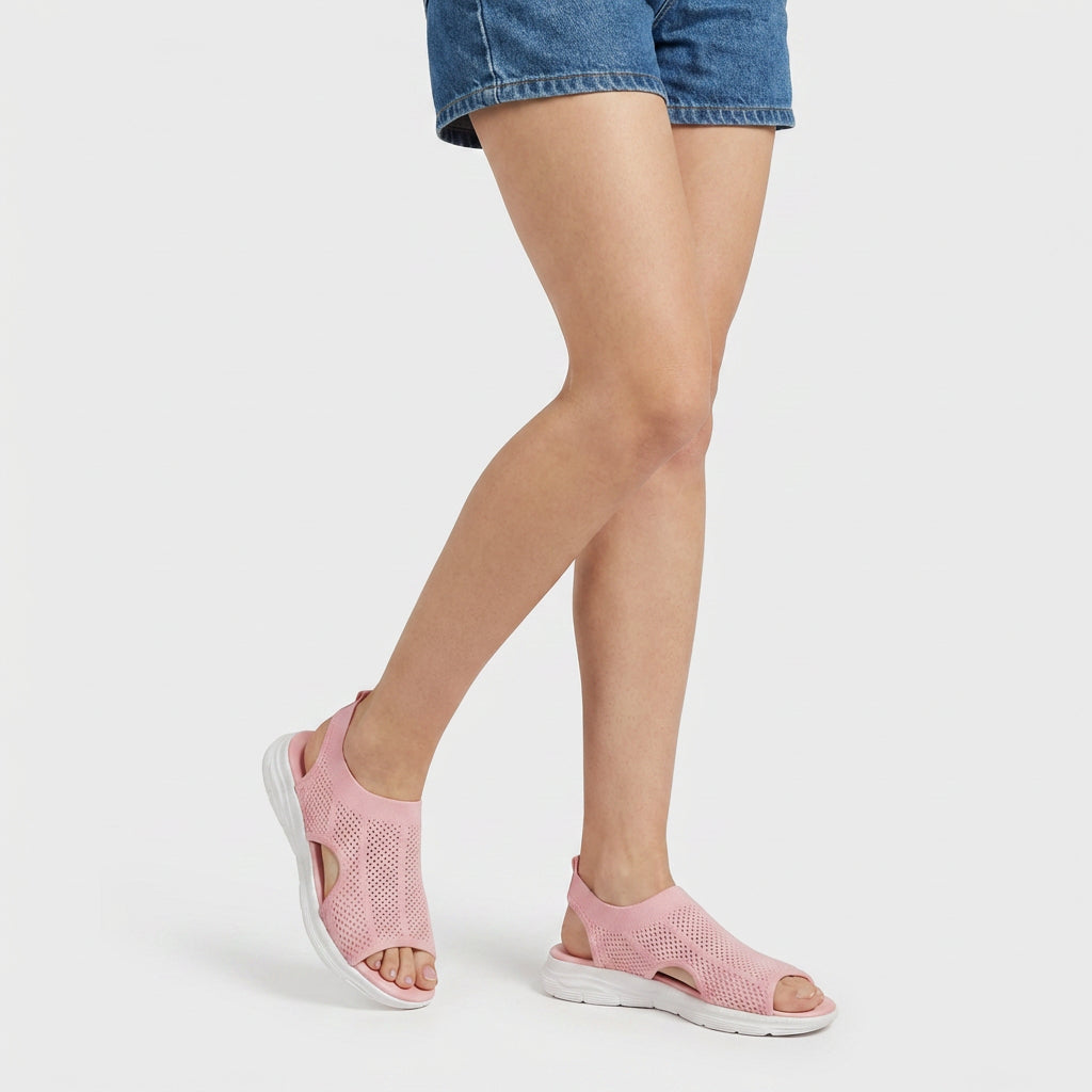 Sandalias Mujer Suela Gruesa Ajustable