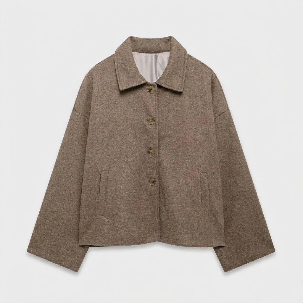 Cazadora Mujer Oversize Manga Larga Urbana
