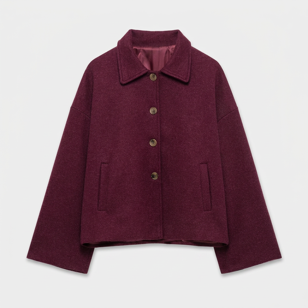 Cazadora Mujer Oversize Manga Larga Urbana