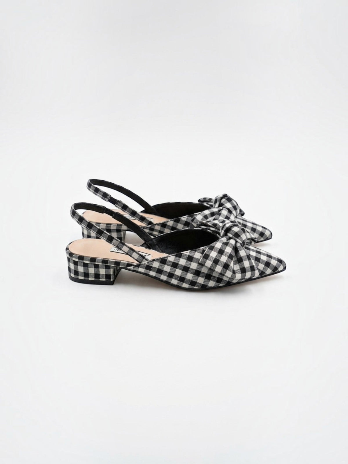 Zapatos destalonados Aveline con lazo y tacón bajo