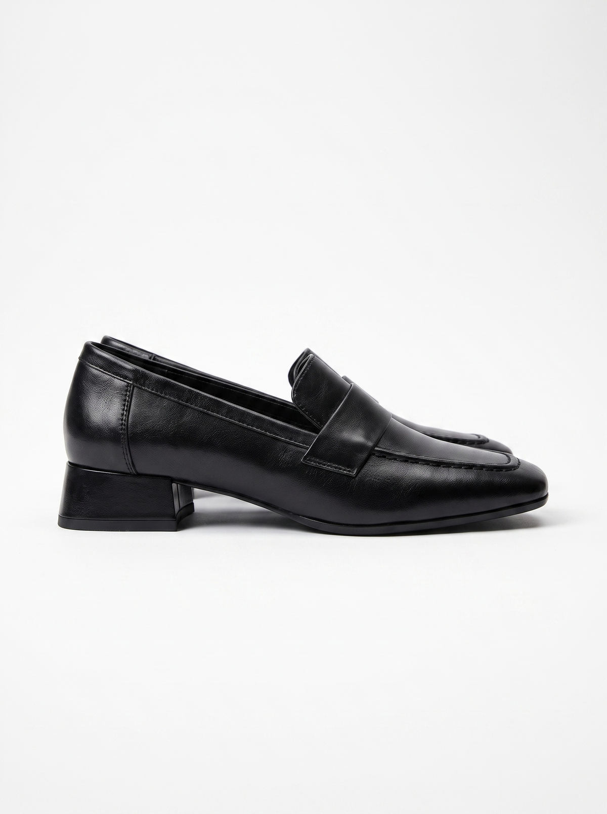Mocasines Lissa de Tacón Cuadrado