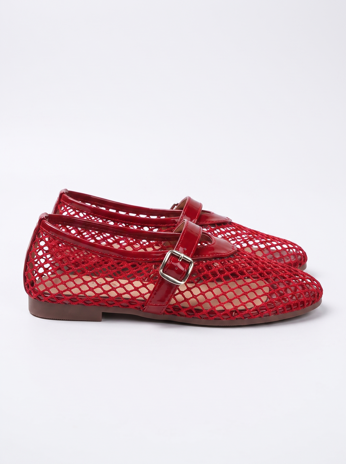Bailarinas Ginger de Malla con Tira