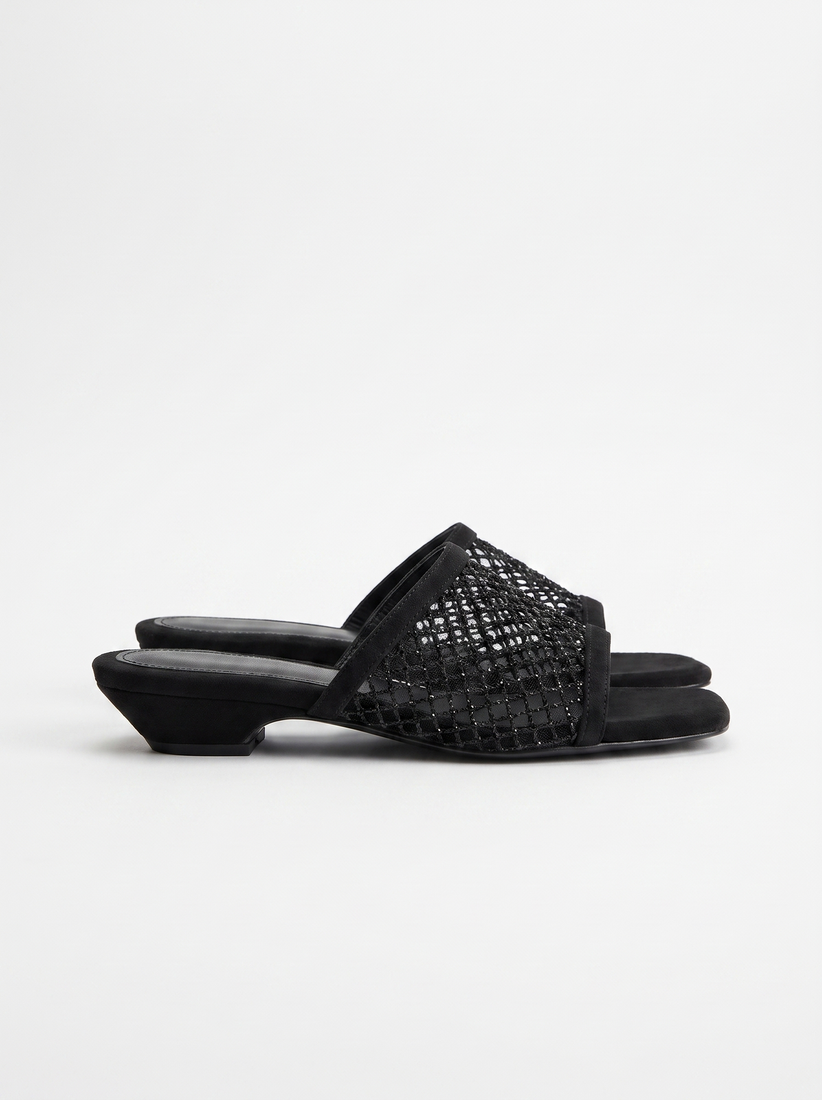Mules Zoey de Malla con Pedrería
