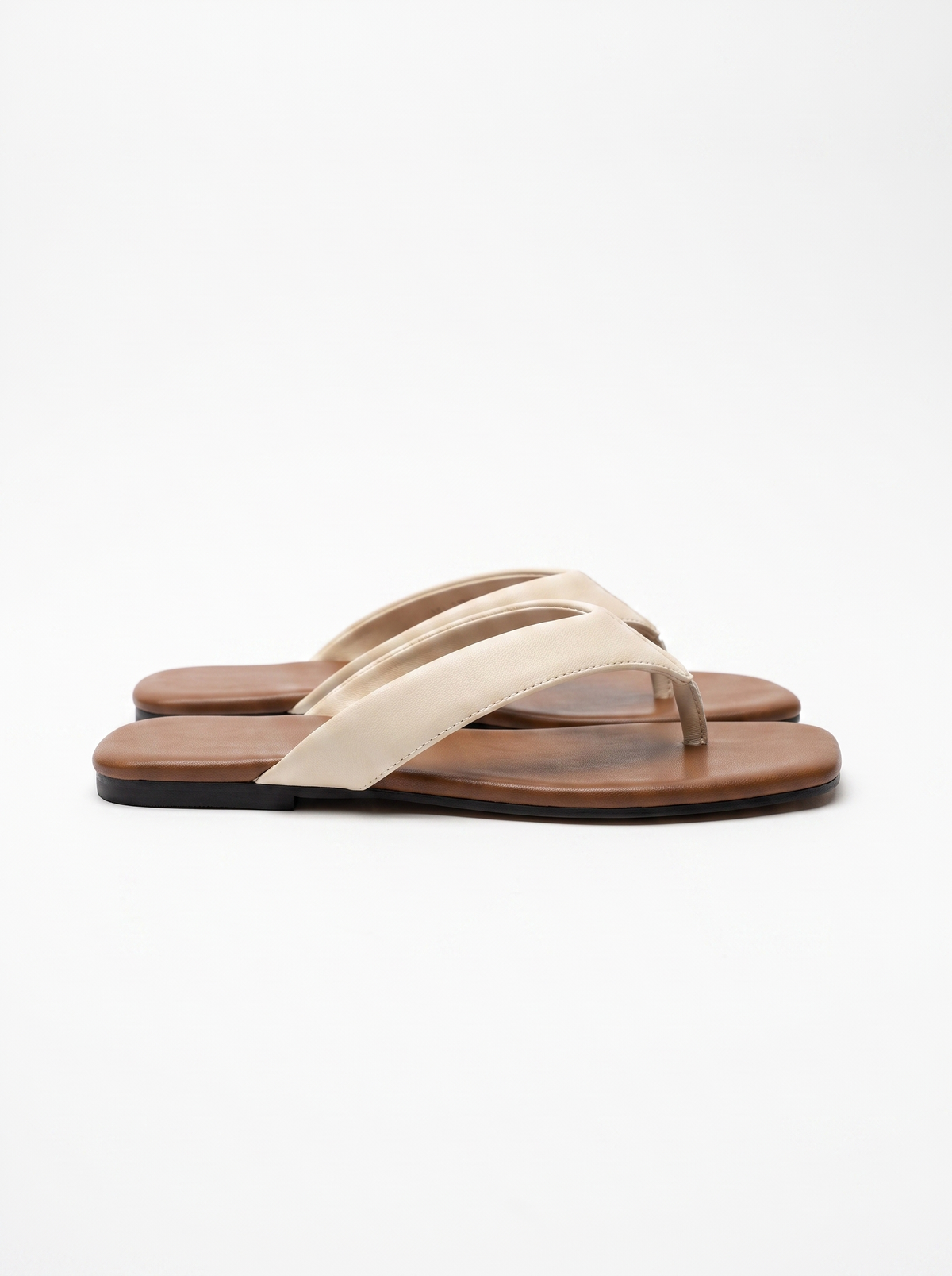 Chanclas Trisha de Punta Cuadrada