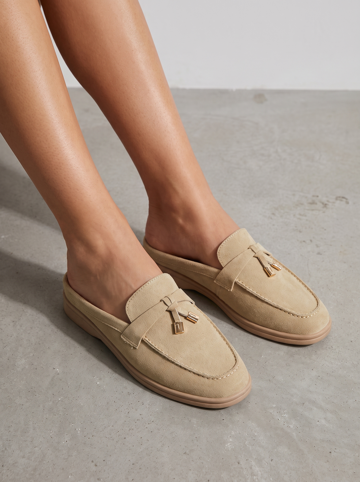 Mules Mocasín Rylee Sin Talón