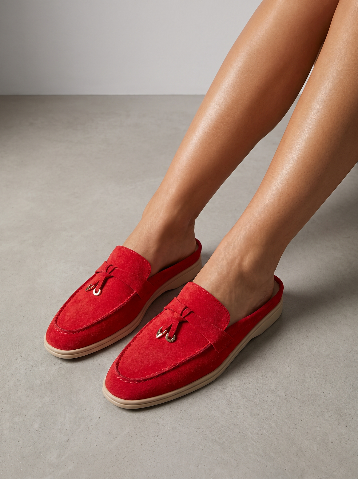 Mules Mocasín Rylee Sin Talón