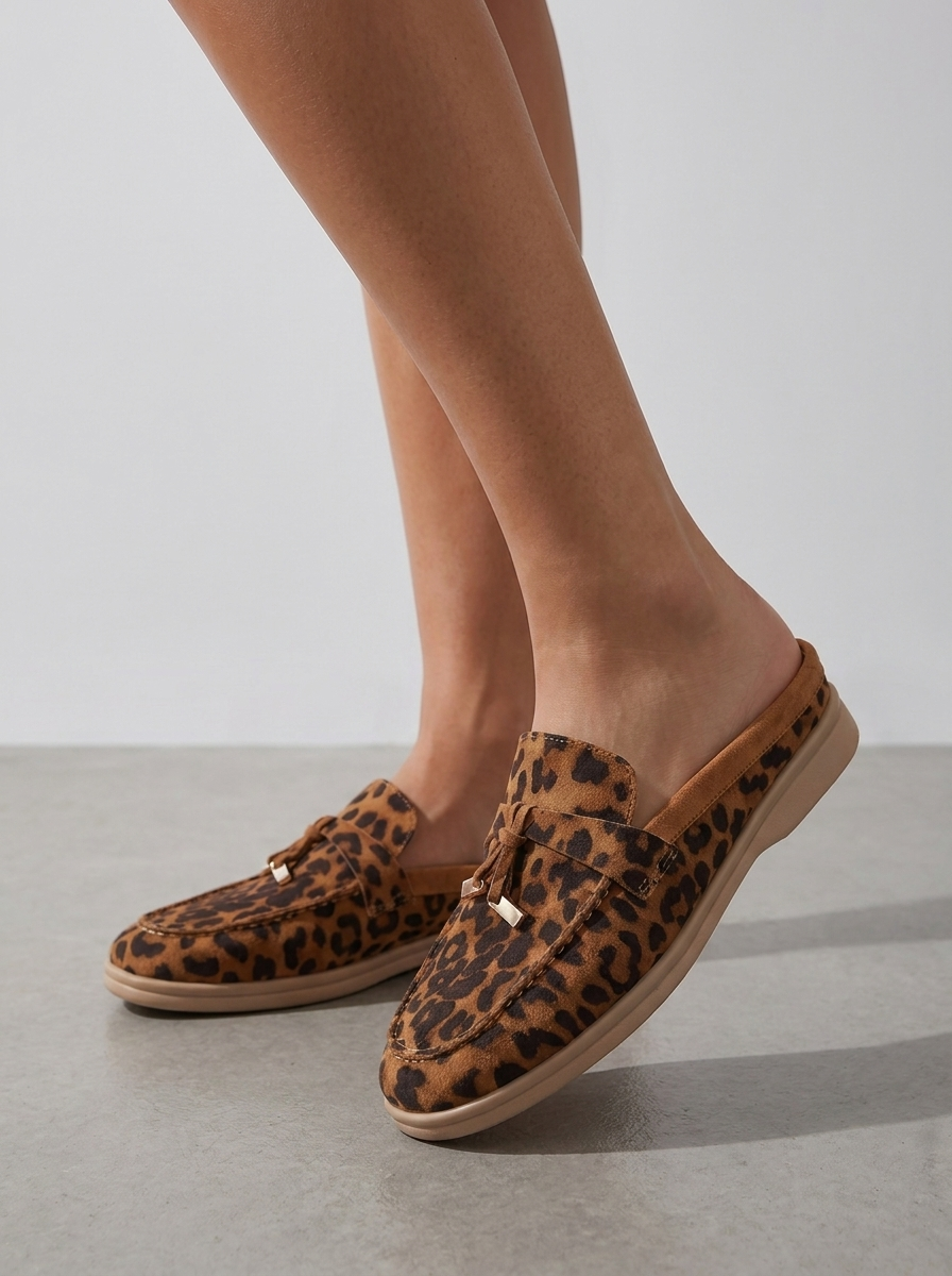 Mules Mocasín Rylee Sin Talón