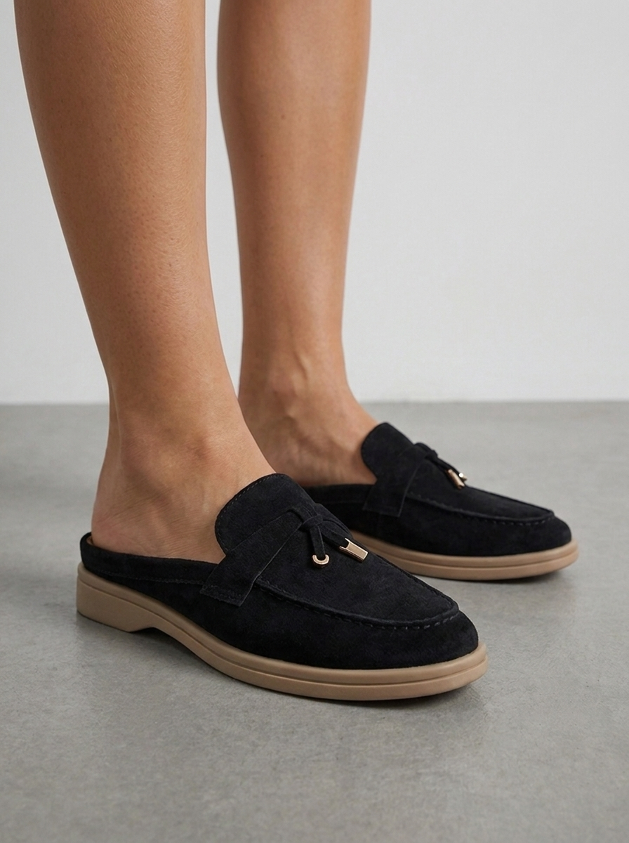 Mules Mocasín Rylee Sin Talón