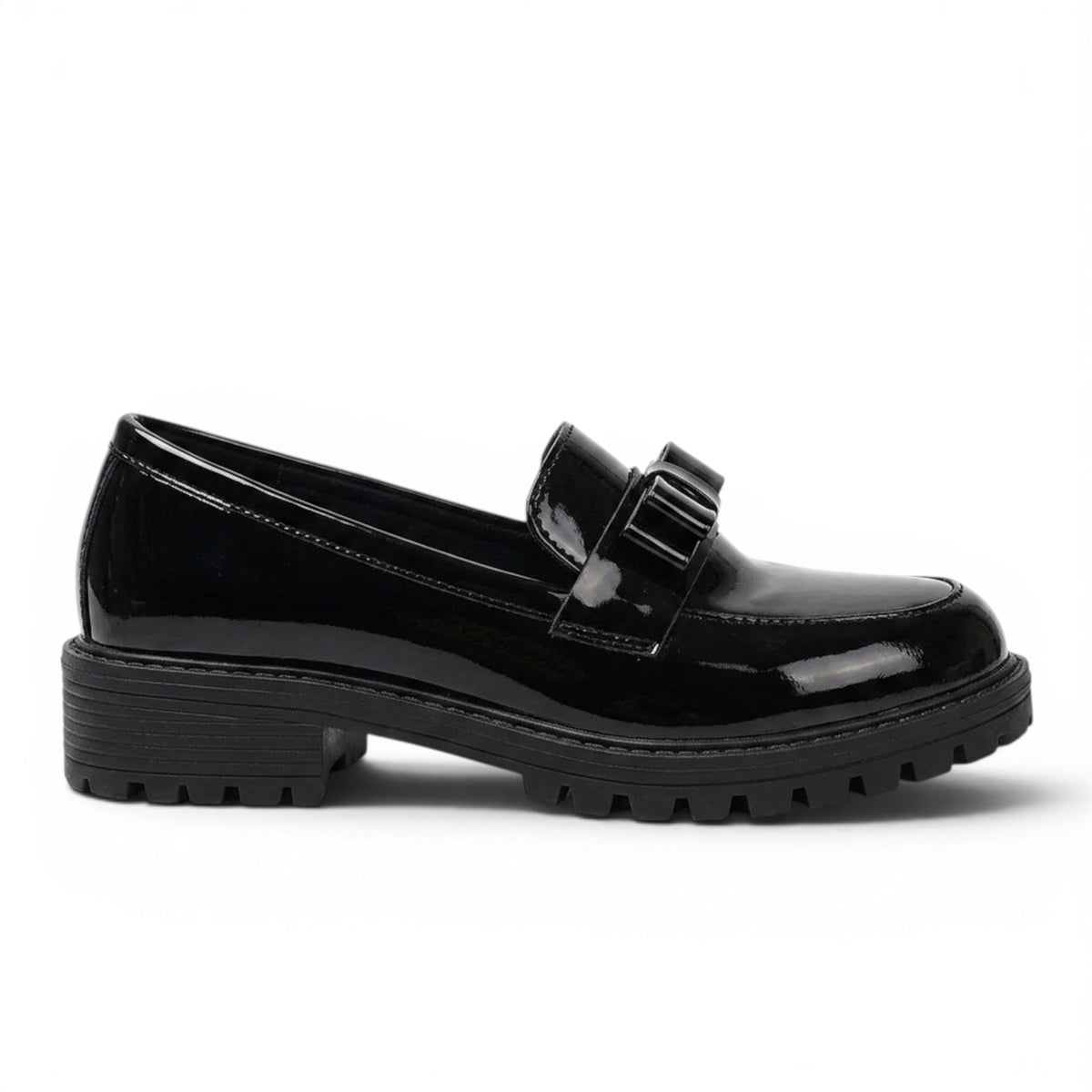 Mocasines de Charol Mujer Minimalistas de Suela Plana Flexible