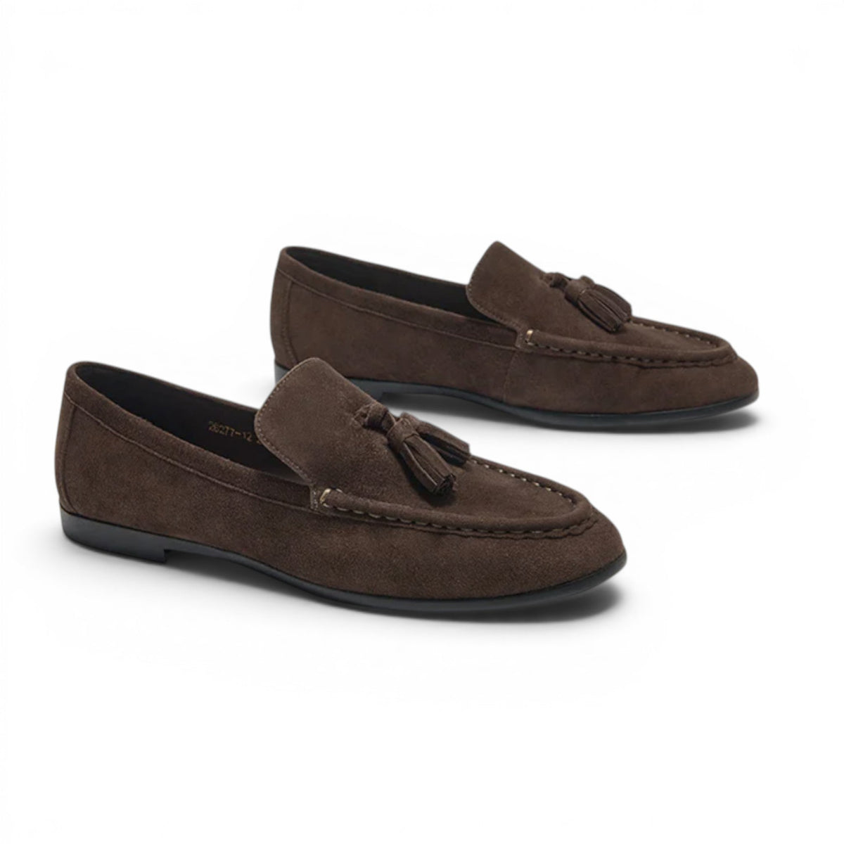 Mocasines con Borlas Mujer de Ante
