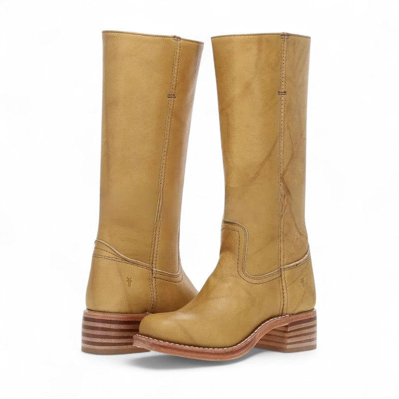 Botas de Agua Altas Mujer de Goma con Tacón Medio