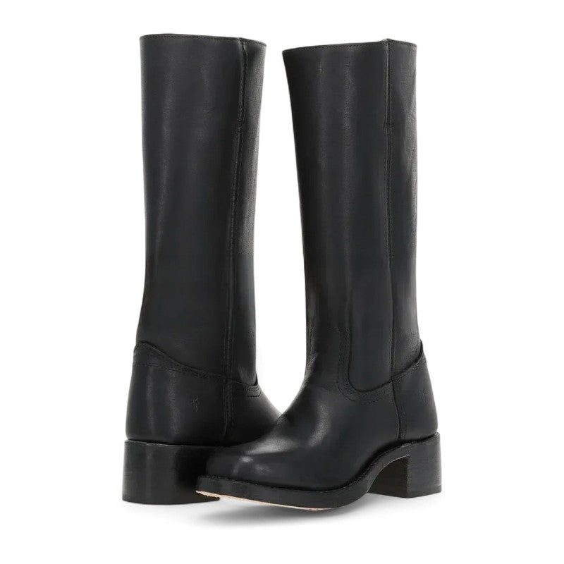 Botas de Agua Altas Mujer de Goma con Tacón Medio