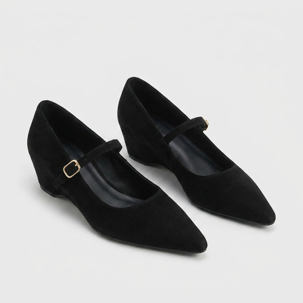 Zapatos Mary Jane Mujer Punta Fina