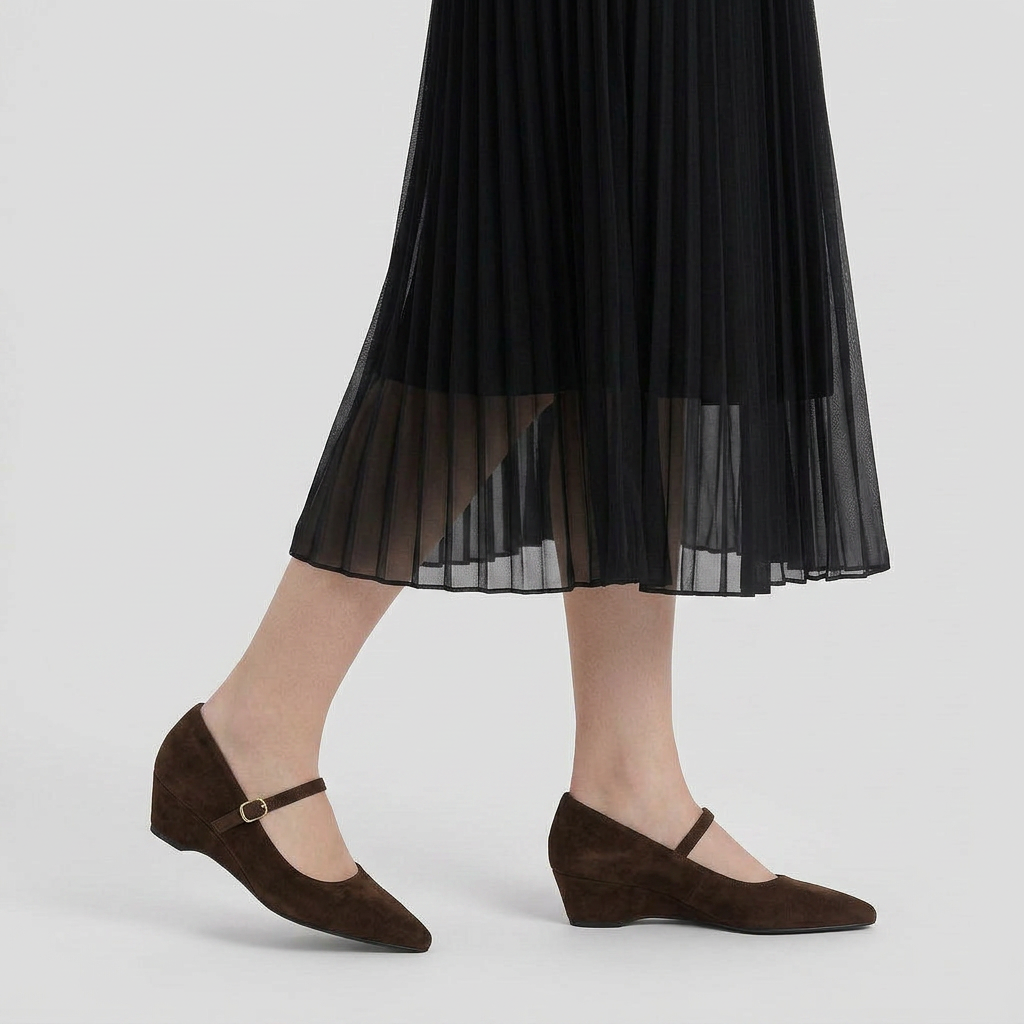 Zapatos Mary Jane Mujer Punta Fina