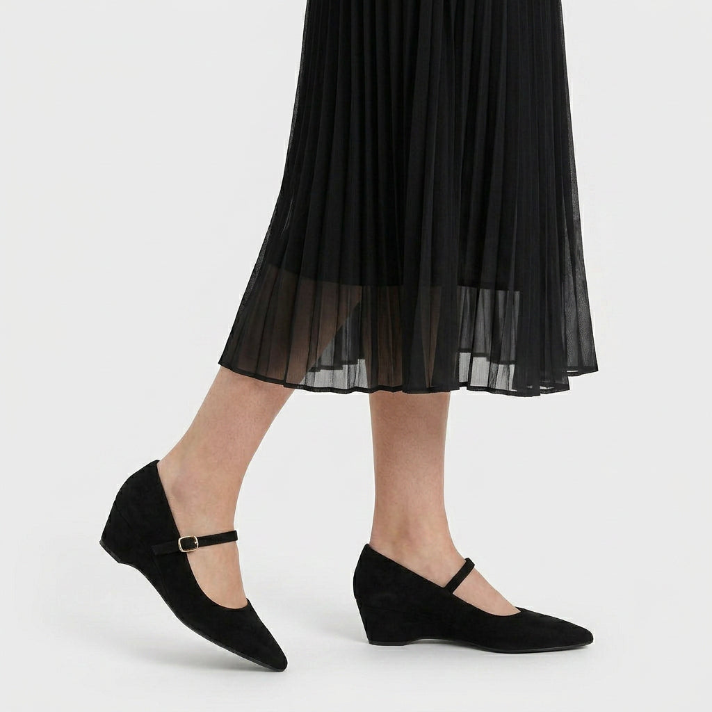 Zapatos Mary Jane Mujer Punta Fina