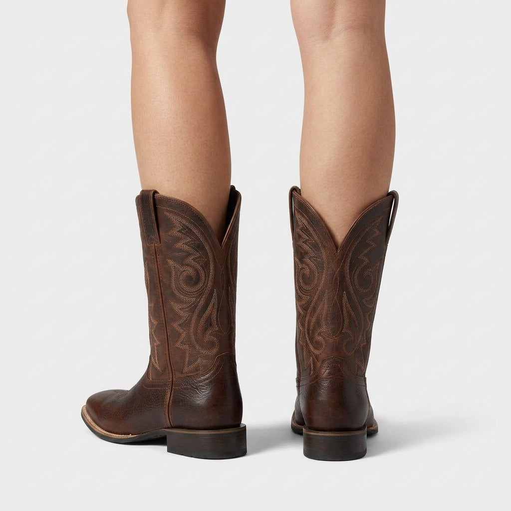 Botas de Tacón Mujer Cowboy Piel