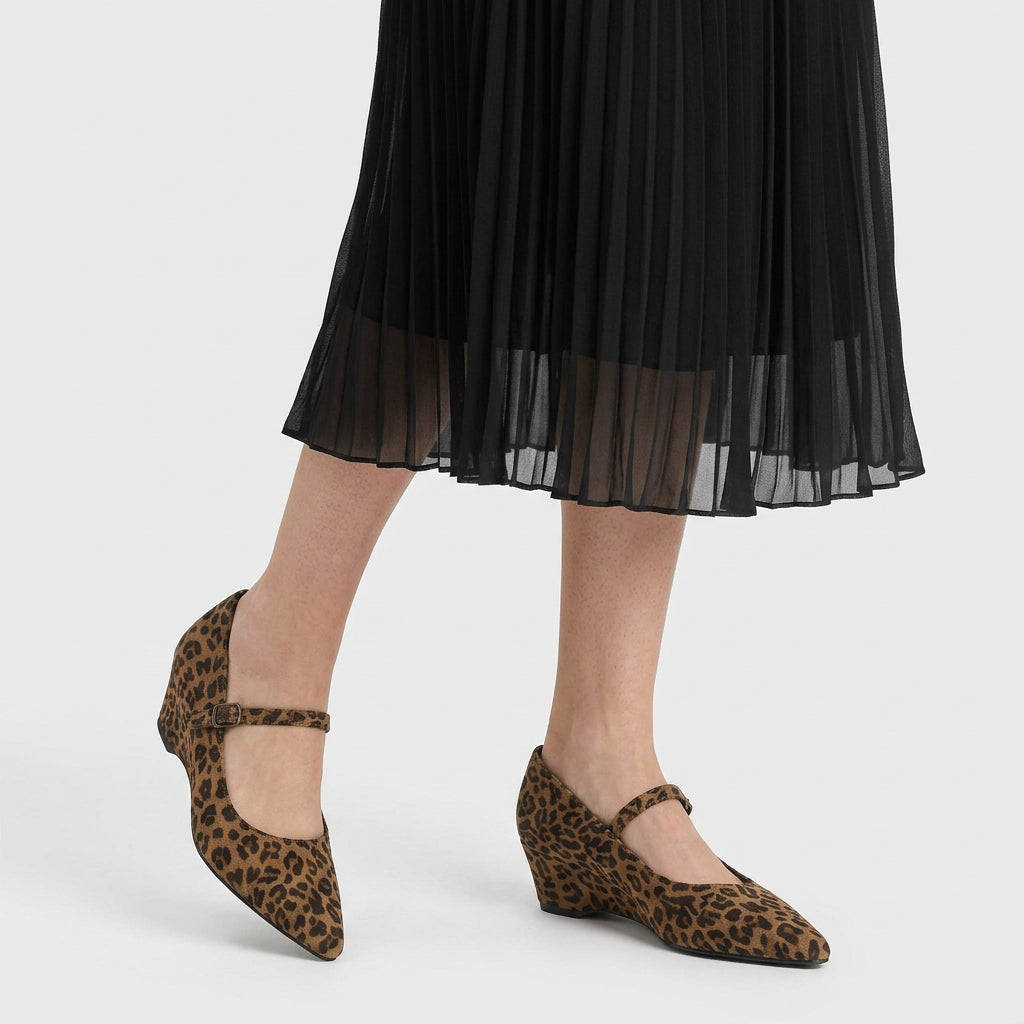 Zapatos Mary Jane Mujer Punta Fina