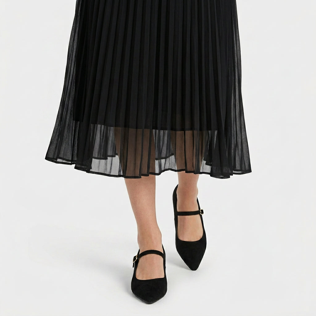 Zapatos Mary Jane Mujer Punta Fina
