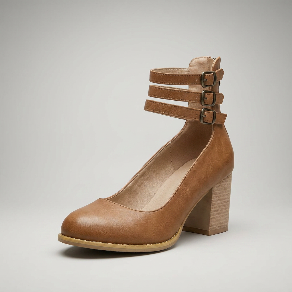 Zapatos de Tacón Mujer Cómodos con Tacón Ancho