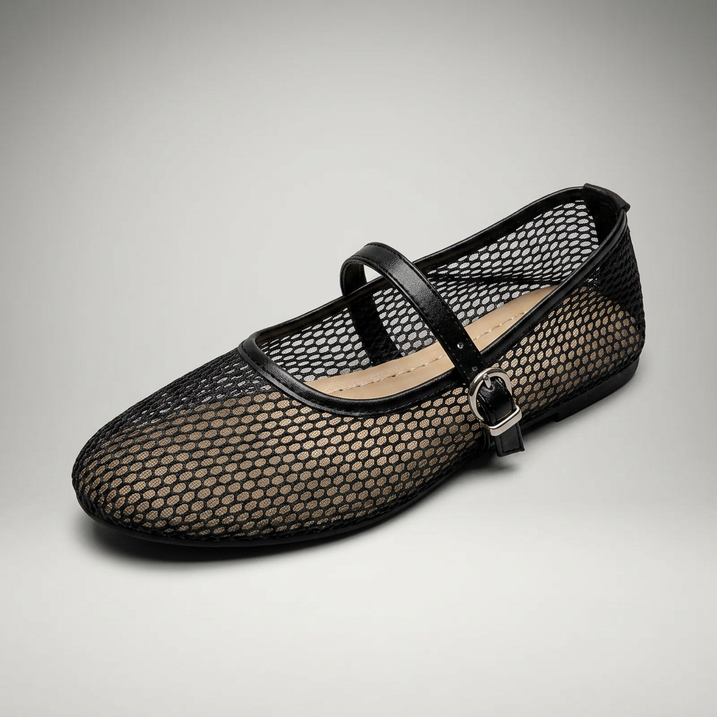 Bailarinas Mujer Mary Jane Vintage con Hebilla