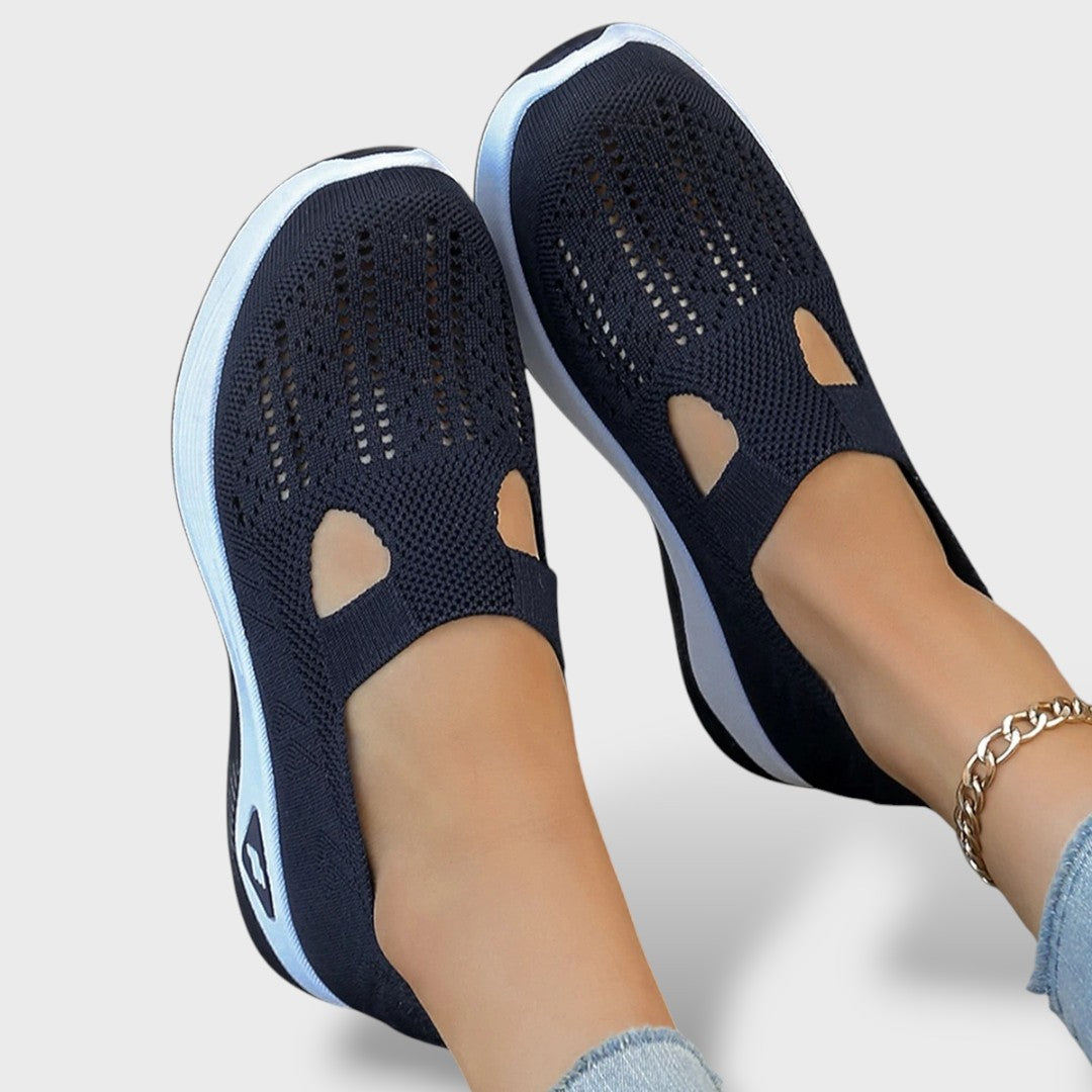Zapatillas Mujer de Malla Slip-On Ligeras
