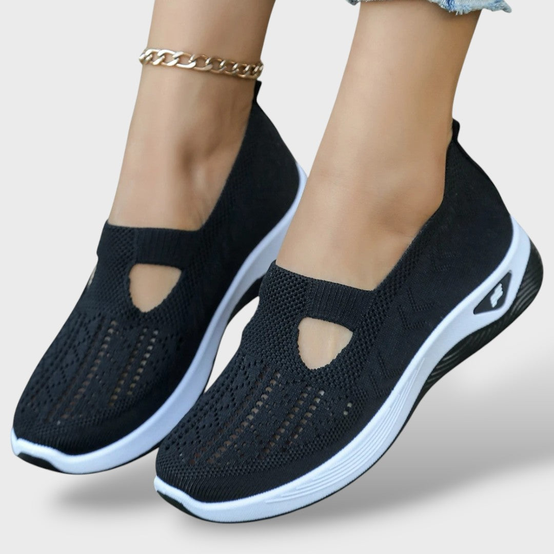 Zapatillas Mujer de Malla Slip-On sin Cordones