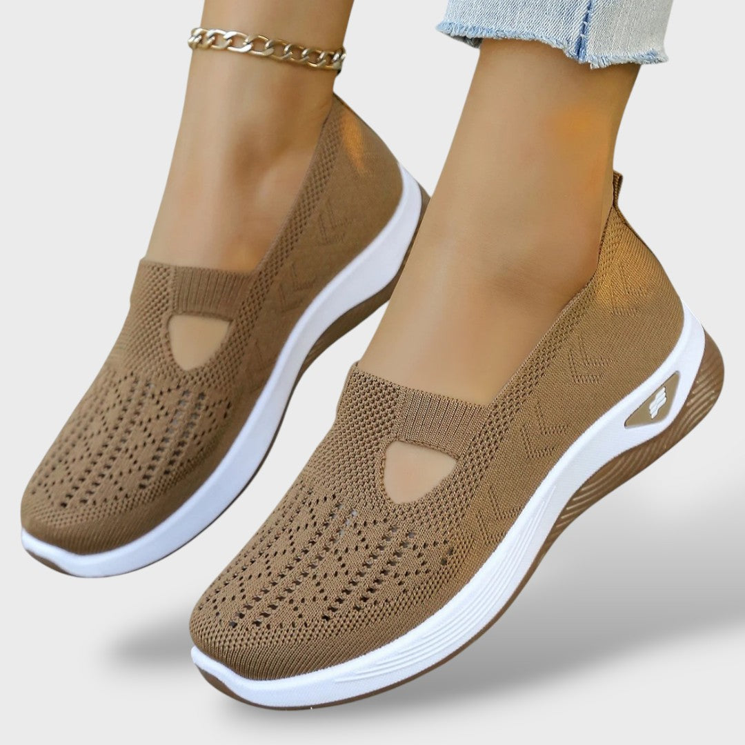 Zapatillas Mujer de Malla Slip-On Ligeras
