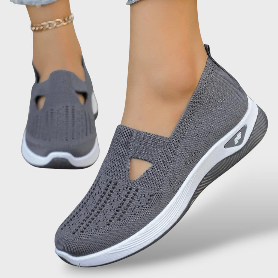 Zapatillas Mujer de Malla Slip-On sin Cordones